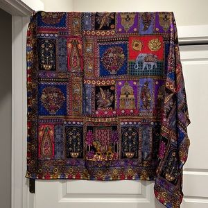 Bijan Silk Scarf